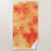 Cloud-Effekt des Red Star Clusters Strandtuch (Vorderseite)