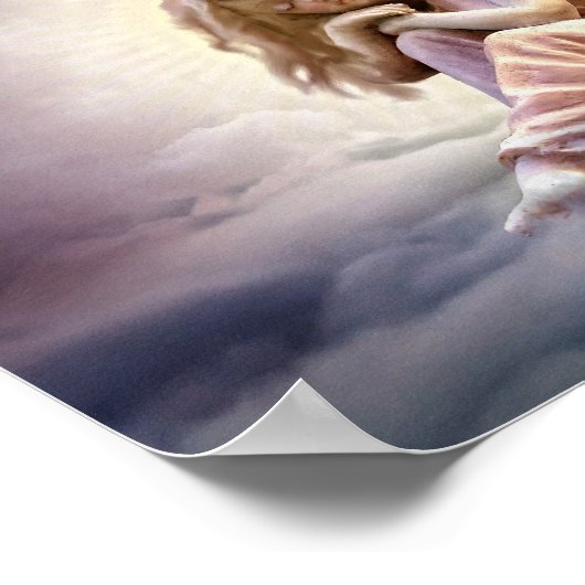Cloud-Engelposter Poster (Ecke)