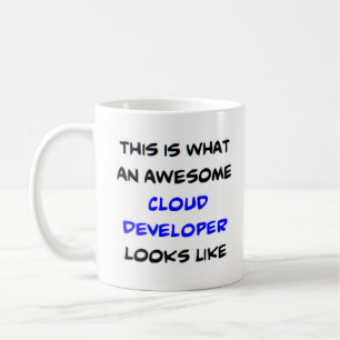 Cloud-Entwickler, phantastisch Kaffeetasse