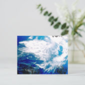 Cloud-Erkundung Postkarte (Stehend Vorderseite)
