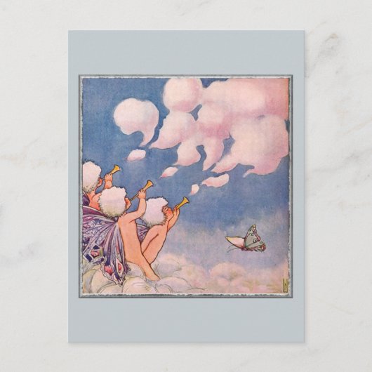 Cloud-Feen Wolken machen Postkarte (Vorderseite)