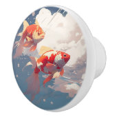 Cloud Fish Keramikknauf (Rechts)