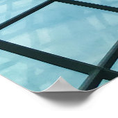 Cloud Forest Glasgewächshausdach Poster (Ecke)