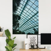 Cloud Forest Glass Dome Interior Poster (Heimbüro)