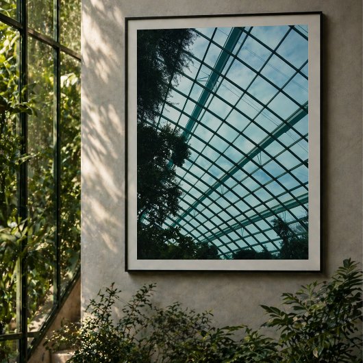 Cloud Forest Glass Dome Interior Poster