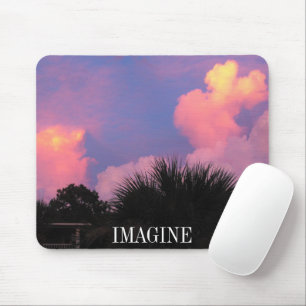 Cloud-Formen Mousepad