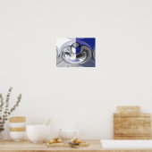 Cloud-Formen Poster (Küche)