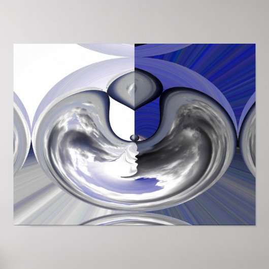 Cloud-Formen Poster (Vorne)