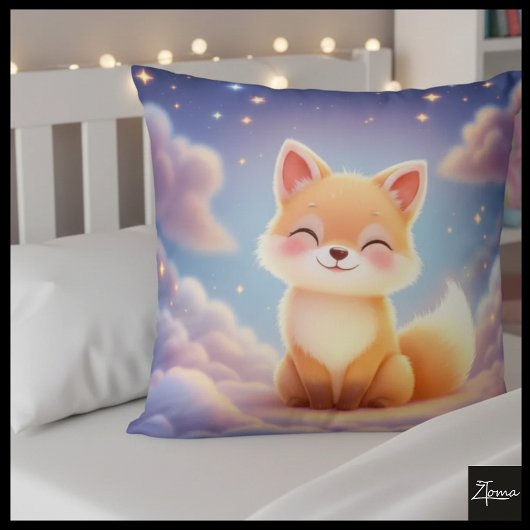 Cloud Fox Dream Kissen