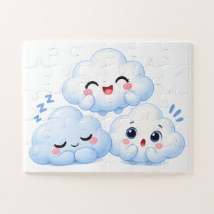 Cloud Friends Trio Puzzle