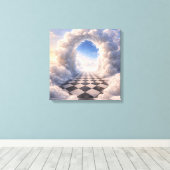 Cloud Gateway Leinwanddruck (Insitu (Holzboden))