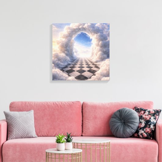 Cloud Gateway Leinwanddruck (Insitu (Wohnzimmer))