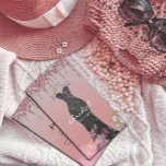 Cloud Hanger Dress Fashion Shop Glitzer Tropfen Visitenkarte<br><div class="desc">Kleiderhanger Kleidung Mode Shop Glitzer Tropfen Business Card.</div>