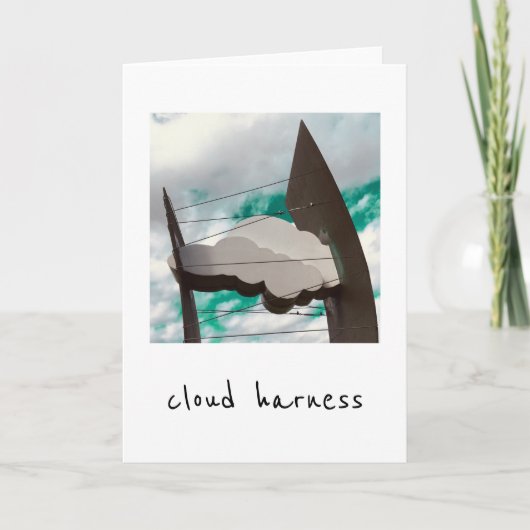 Cloud Harry von Matt Kargol Feiertagskarte (Vorderseite)