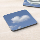 Cloud Heart Getränkeuntersetzer (Linke Seite)