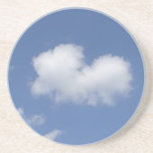 Cloud Heart Getränkeuntersetzer (Vorne)