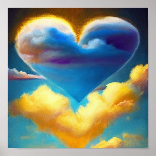 Cloud Heart in Day Poster (Vorne)