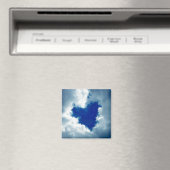 Cloud Heart Magnet (In Situ (Geschirrspüler))