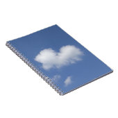 Cloud Heart Notizblock (Rechte Seite)