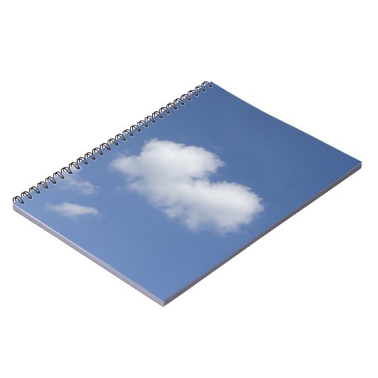 Cloud Heart Notizblock (Linke Seite)