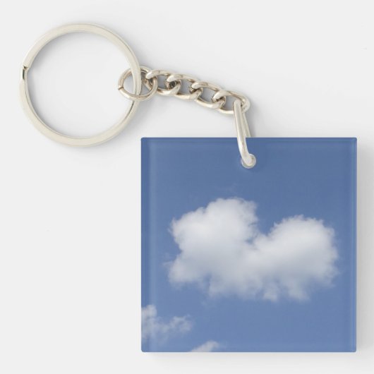 Cloud Heart Schlüsselanhänger (Vorderseite)
