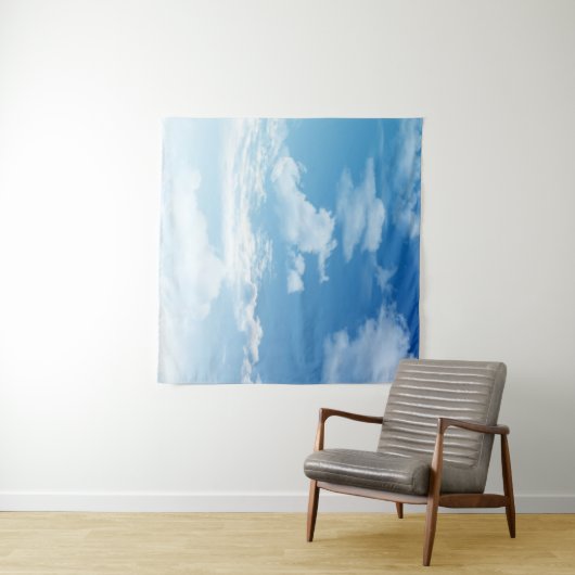 Cloud-Hintergrund/Band Wandteppich (Beispiel (Horizontal))