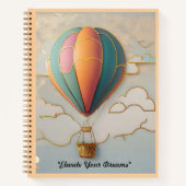 "Cloud Hopping" Notizblock (Vorderseite)