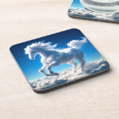 Cloud Horse Getränkeuntersetzer (Linke Seite)