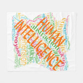 Cloud Human Intelligence Fleecedecke (Vorderseite (Horizontal))