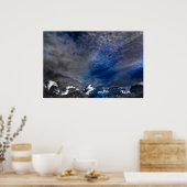 Cloud Impressions Poster (Küche)