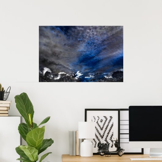 Cloud Impressions Poster (Heimbüro)