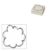 Cloud Journal Gummistempel (Stempel)