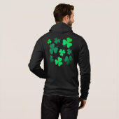 Cloud Kleeblatt Irish Green Spring St Patricks Day Hoodie (Schwarz voll)