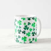 Cloud Kleeblatt Irish Green Spring St Patricks Day Kaffeetasse (VorderseiteRechts)
