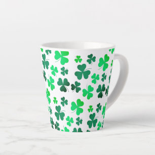 Cloud Kleeblatt Irish Green Spring St Patricks Day Milchtasse