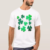 Cloud Kleeblatt Irish Green Spring St Patricks Day T-Shirt (Vorderseite)