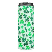 Cloud Kleeblatt Irish Green Spring St Patricks Day Thermosbecher (Rückseite)