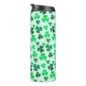 Cloud Kleeblatt Irish Green Spring St Patricks Day Thermosbecher (Nach rechts gedreht)