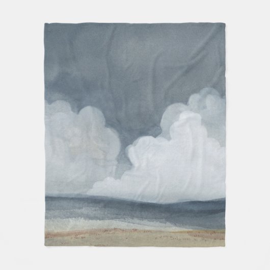 Cloud Landscape Fleecedecke (Vorderseite)