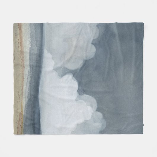 Cloud Landscape Fleecedecke (Vorderseite (Horizontal))