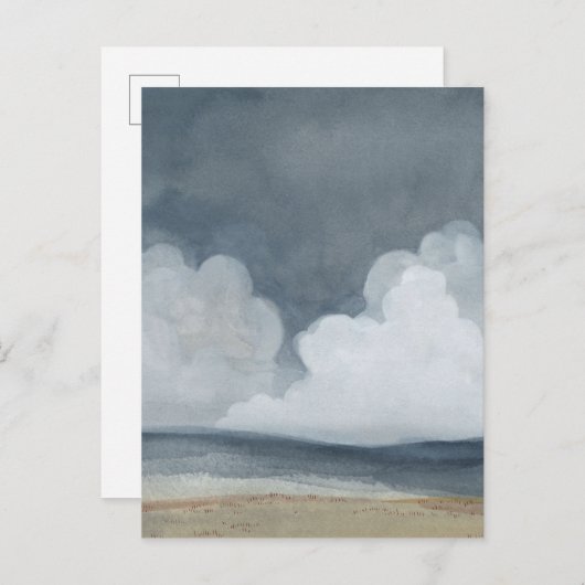 Cloud Landscape Postkarte (Vorne/Hinten)
