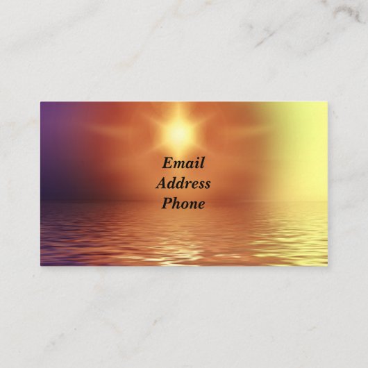 Cloud Landscape Visitenkarte (Rückseite)