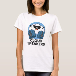 Cloud Lautsprecher Funny Weather Pub T-Shirt