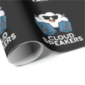 Cloud Lautsprecher Funny Weather Puff Dark BG Geschenkpapier (Rolleneckpunkt)