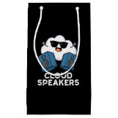 Cloud Lautsprecher Funny Weather Puff Dark BG Kleine Geschenktüte (Vorderseite)