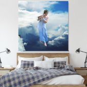 Cloud Magic Leinwanddruck (Insitu (Schlafzimmer))