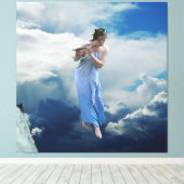 Cloud Magic Leinwanddruck (Insitu (Holzboden))