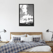 Cloud Maker Stretched Canvas Print Leinwanddruck (Insitu (Schlafzimmer))