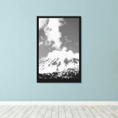 Cloud Maker Stretched Canvas Print Leinwanddruck (Insitu (Holzboden))