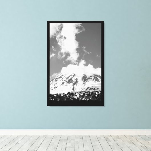 Cloud Maker Stretched Canvas Print Leinwanddruck (Insitu (Holzboden))